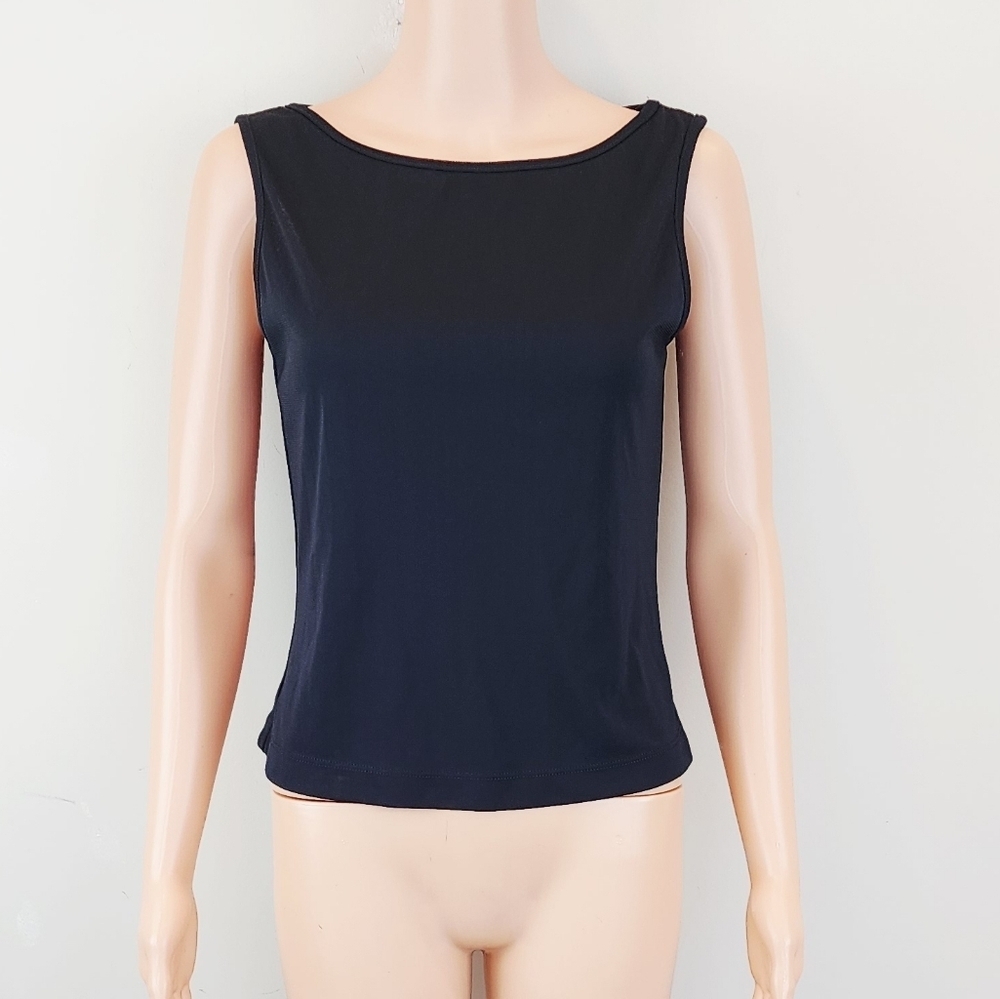 BCBGMaxazria Sleeveless tank top size S Black